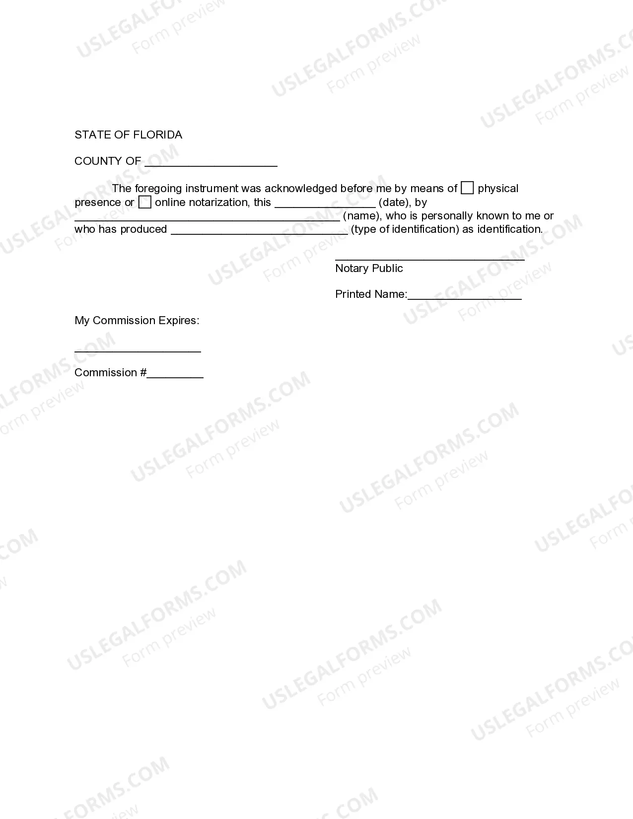 Preview Financial Account Transfer to Living Trust