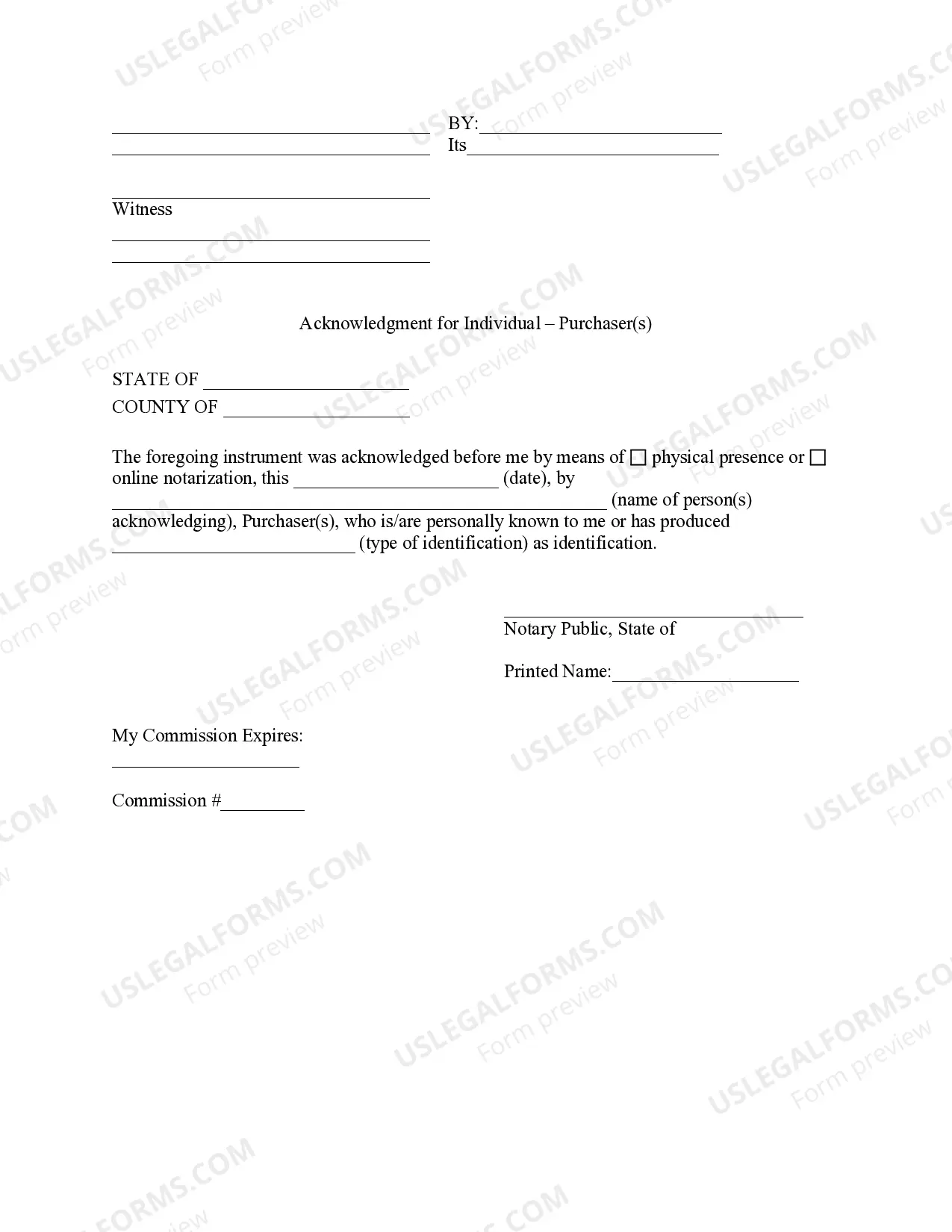 Preview Florida Timber Sale Contract