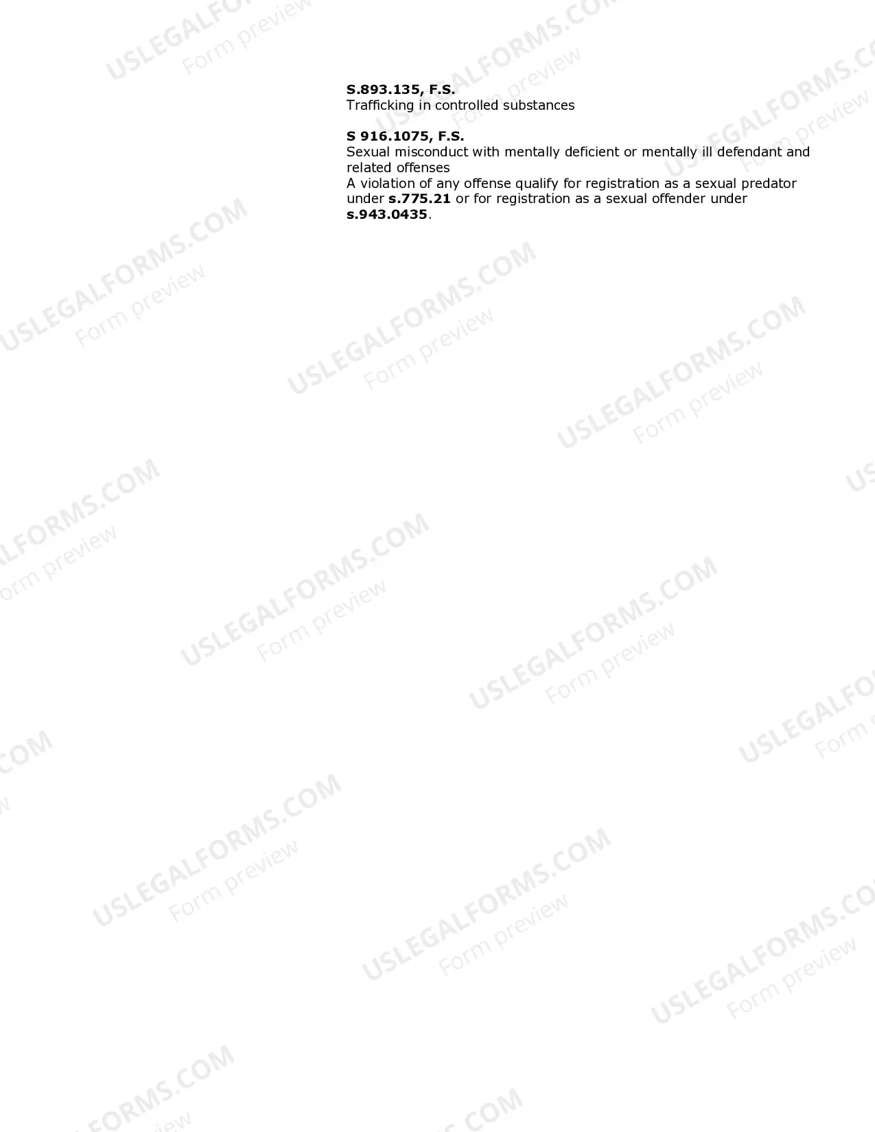 Preview Florida Expungement Instructions