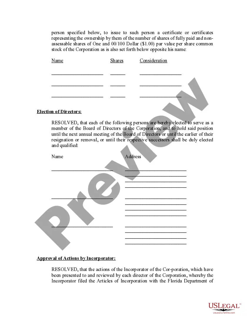 Preview Minutes for Organizational Meeting