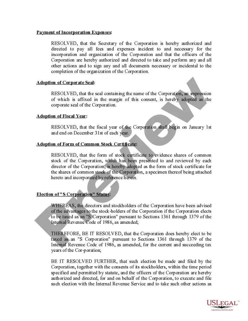 Preview Minutes for Organizational Meeting