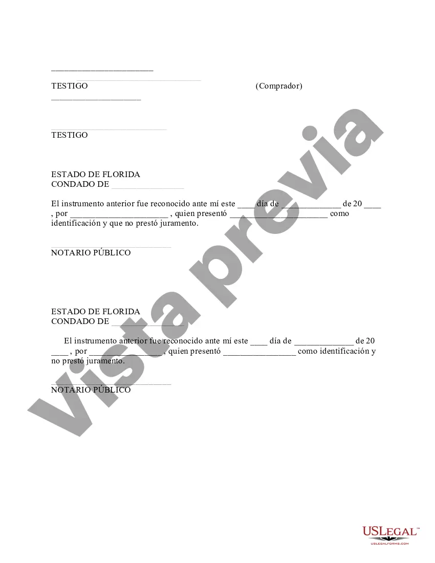 Preview Acuerdo para vender propiedad