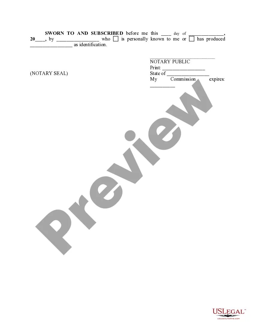 Get Affidavit of Non-Identity Preview Affidavit of Non-Identity