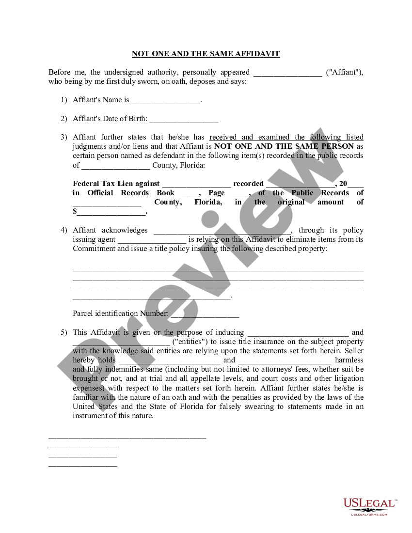 hialeah-florida-not-one-and-the-same-affidavit-us-legal-forms