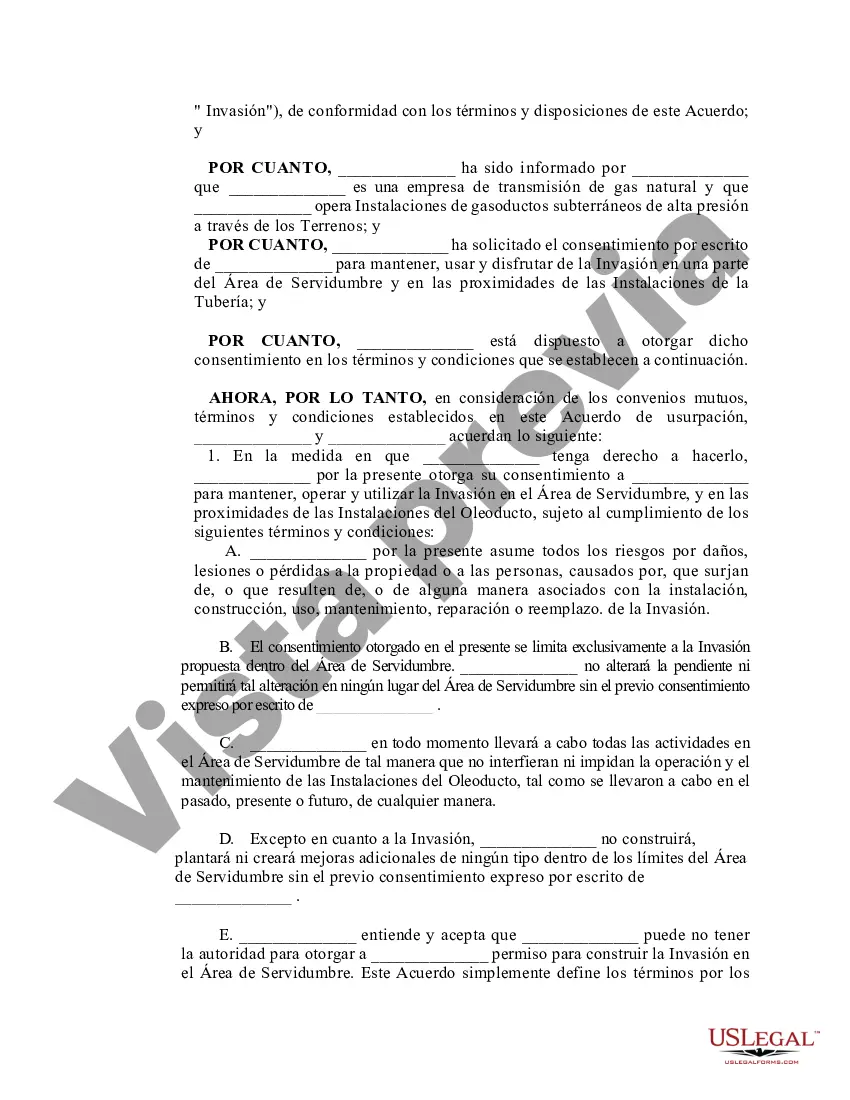 Preview Acuerdo de usurpación