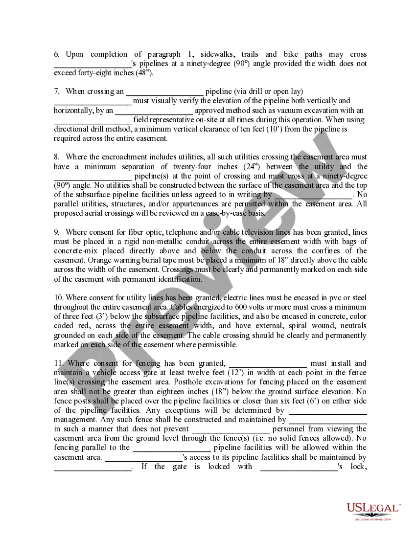 Get Encroachment Agreement Preview Encroachment Agreement