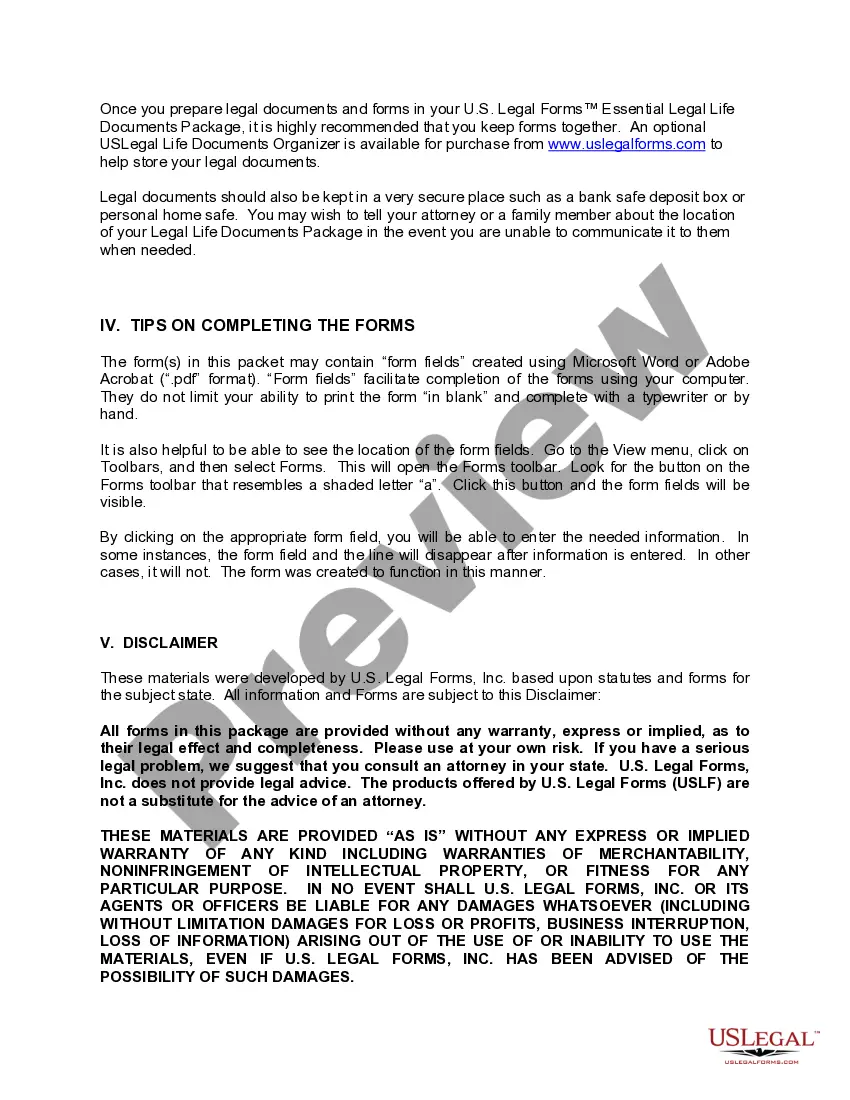 Get Florida Life Documents Planning Package, including Will, Power of Attorney and Living Will Preview Florida Life Documents Planning Package, including Will, Power of Attorney and Living Will