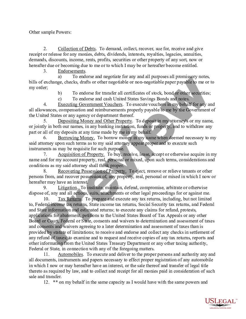 Get Limited Power of Attorney - Limited Powers Preview Limited Power of Attorney - Limited Powers