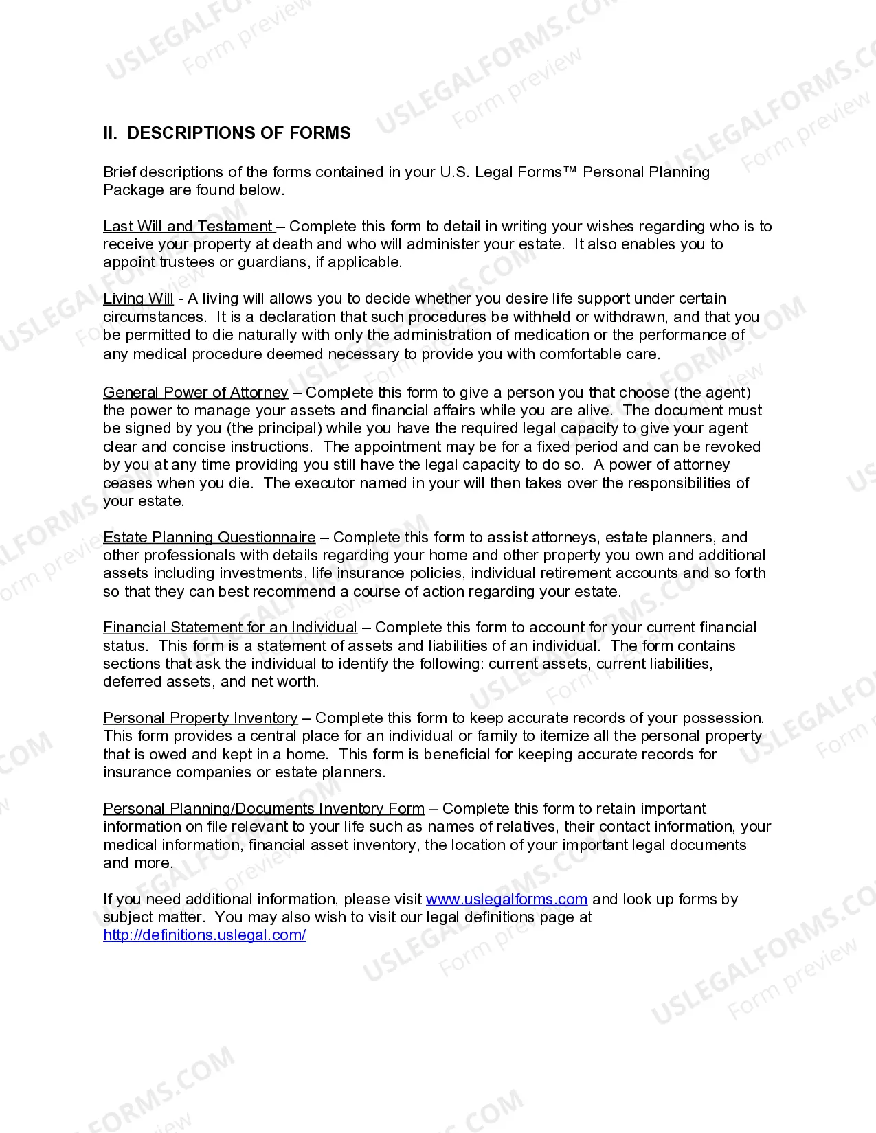 Preview Florida Essential Legal Life Documents for Baby Boomers
