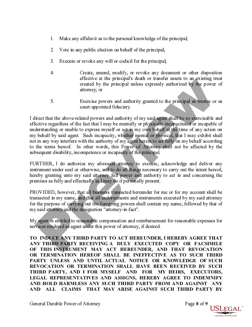 Get General Durable Power of Attorney for Property and Finances or Financial Effective Immediately Preview General Durable Power of Attorney for Property and Finances or Financial Effective Immediately