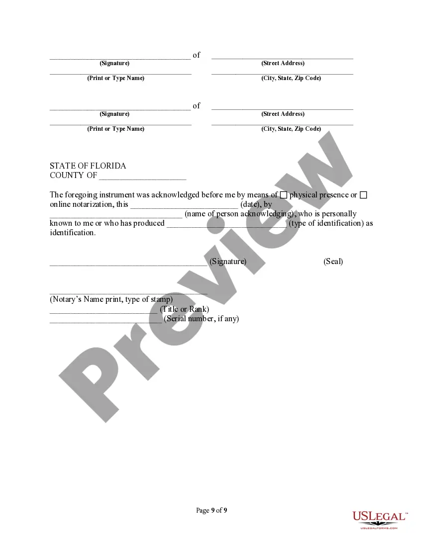 Preview Durable Power of Attorney for Property, Finances and Health Care