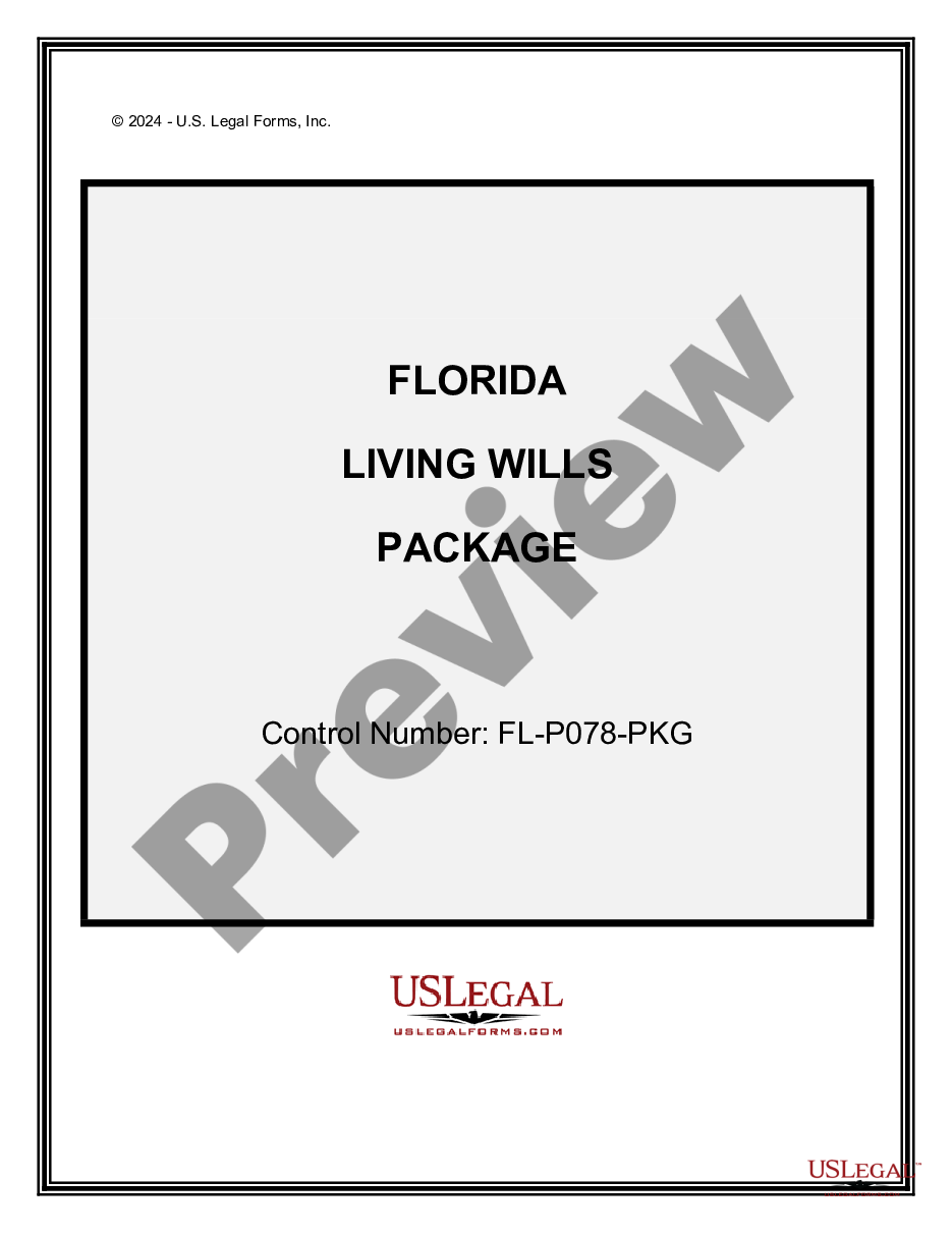 form Living Wills and Health Care Package preview