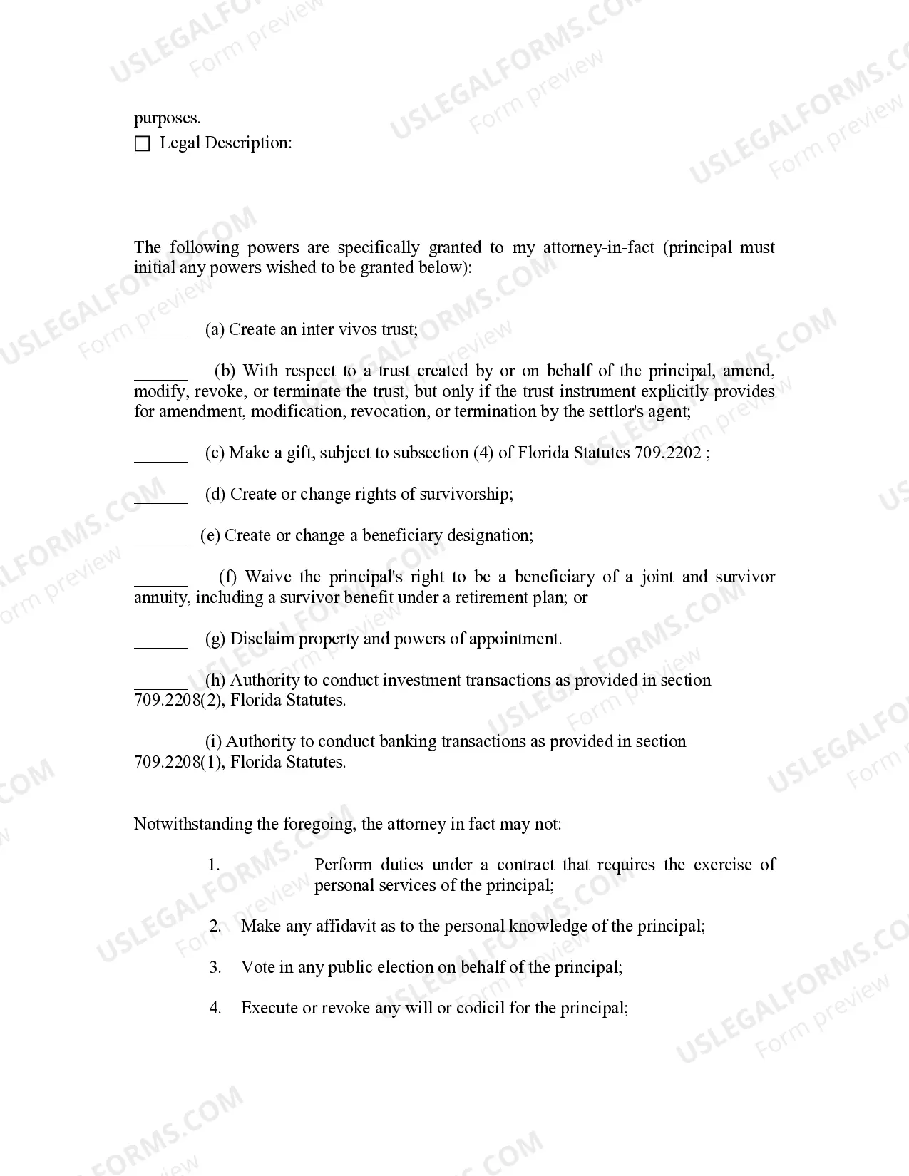 Preview Special or Limited Power of Attorney for Real Estate Sales Transaction By Seller