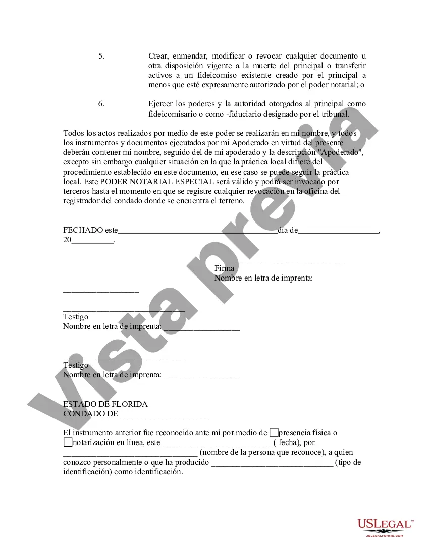 Get Poder notarial especial o limitado para transacciones de compra de bienes raíces por parte del comprador Preview Poder notarial especial o limitado para transacciones de compra de bienes raíces por parte del comprador