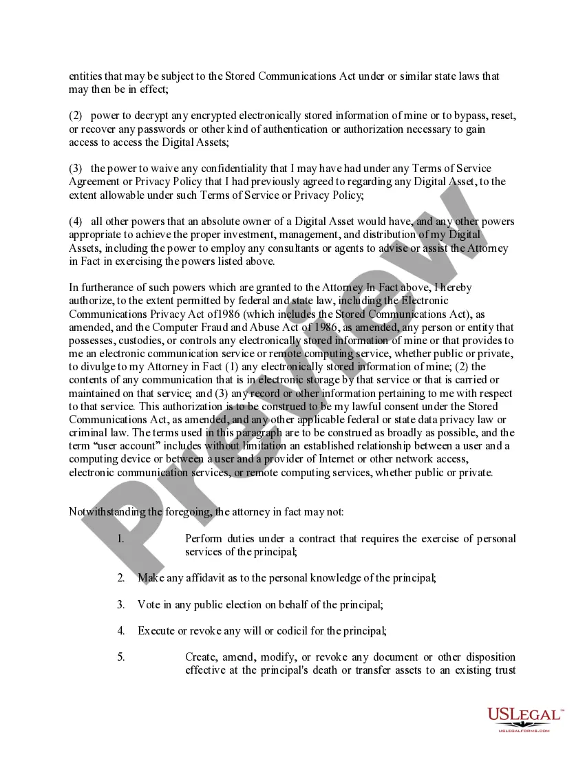 Get Limited Power of Attorney where you Specify Powers with Sample Powers Included Preview Limited Power of Attorney where you Specify Powers with Sample Powers Included