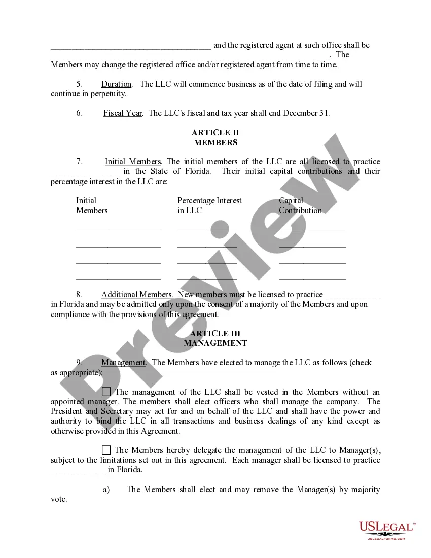 Get Sample Operating Agreement for Professional Limited Liability Company PLLC Preview Sample Operating Agreement for Professional Limited Liability Company PLLC