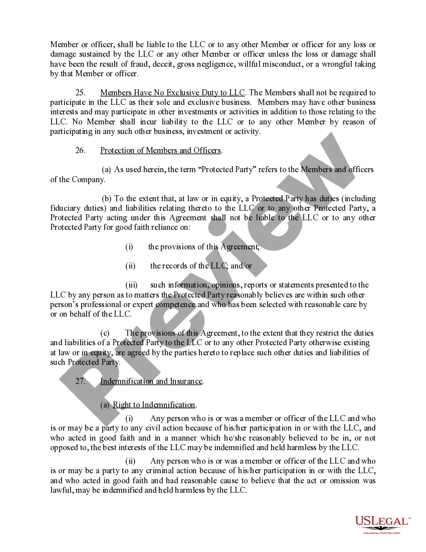 Get Sample Operating Agreement for Professional Limited Liability Company PLLC Preview Sample Operating Agreement for Professional Limited Liability Company PLLC