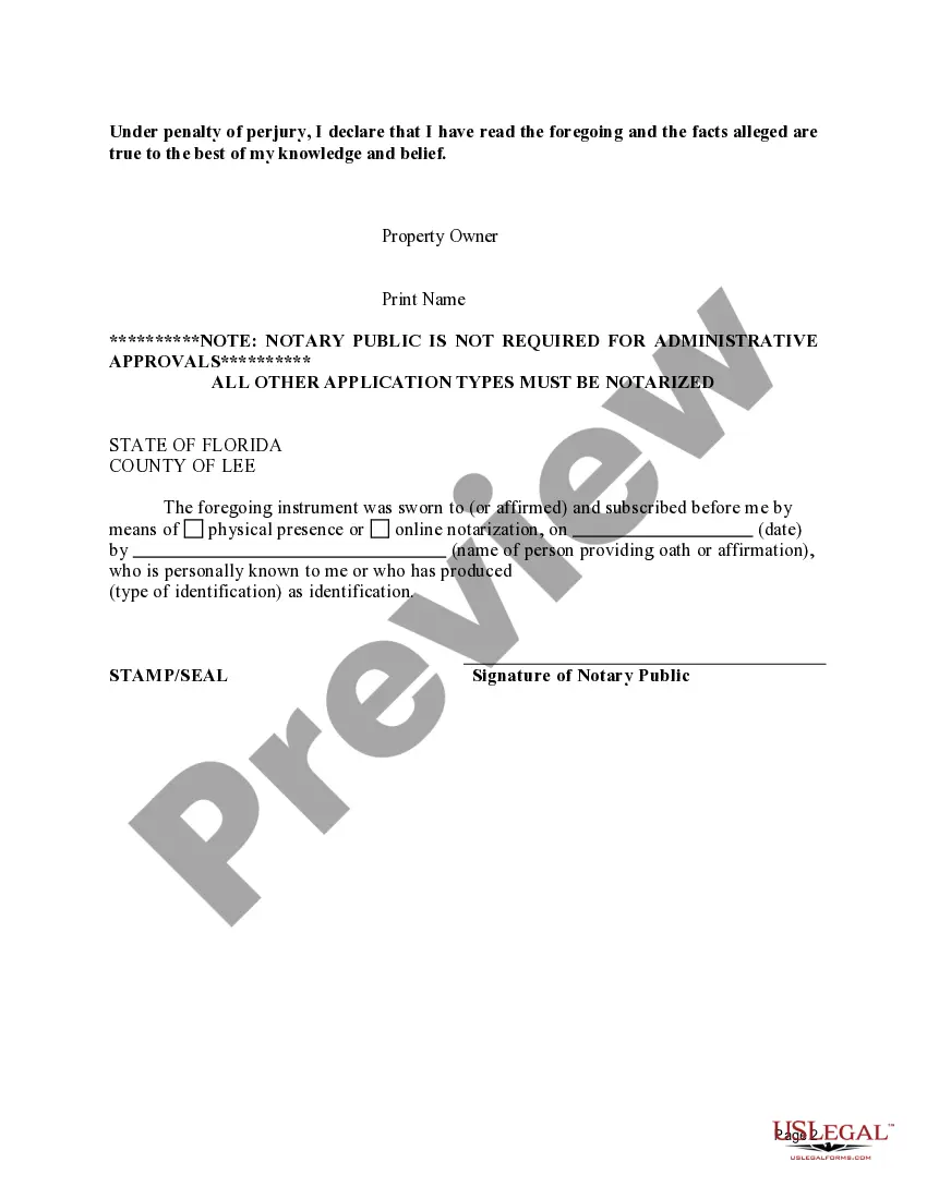 Preview Disclosure of Interest Affidavit