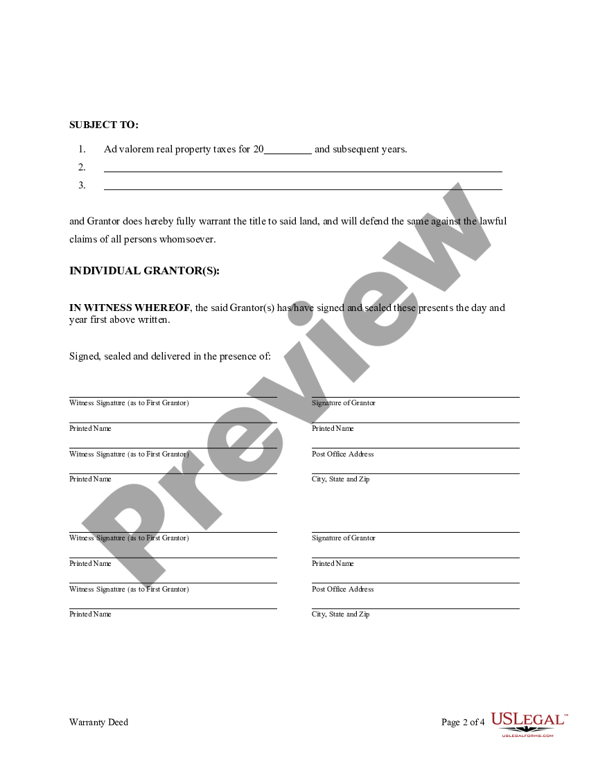 Florida Warranty Deed from Limited Partnership or LLC is the Grantor