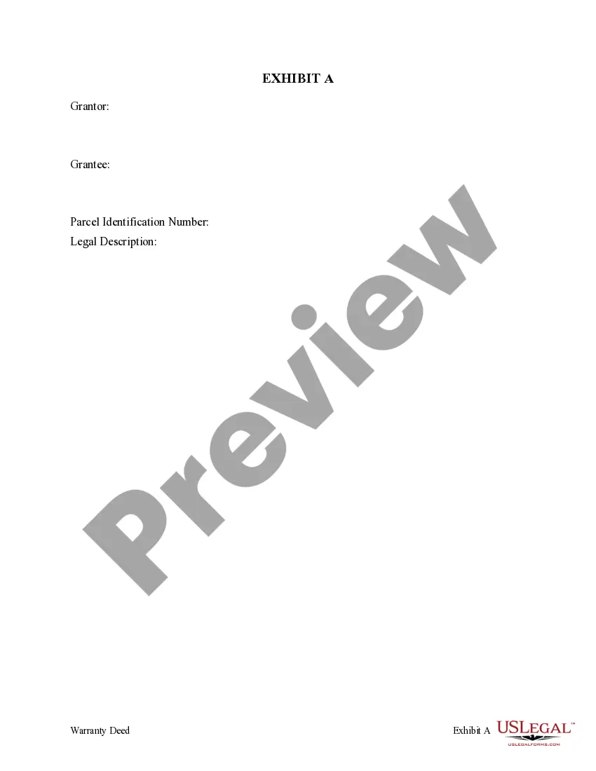 Preview Warranty Deed for Land Trust to Trust