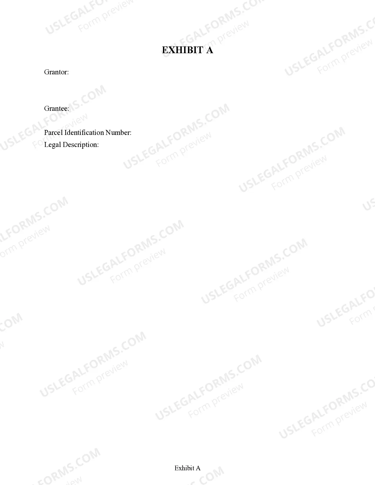 Preview Quitclaim Deed for Individual to a Trust