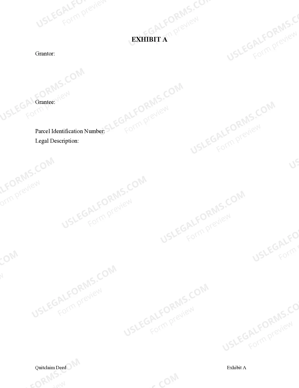 Preview Quitclaim Deed - Four Individuals to Husband and Wife as Joint Tenants