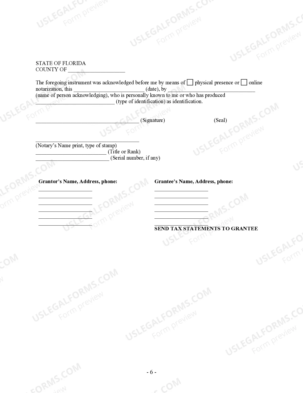 Preview Quitclaim Deed - Two Individuals to Three Individuals