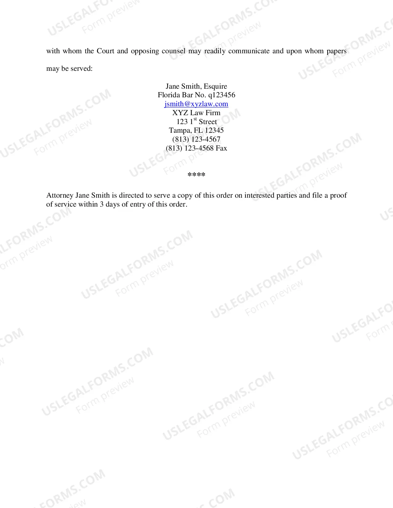 Preview Order Admitting Attorney Pro Hac Vice (Sample And Form)