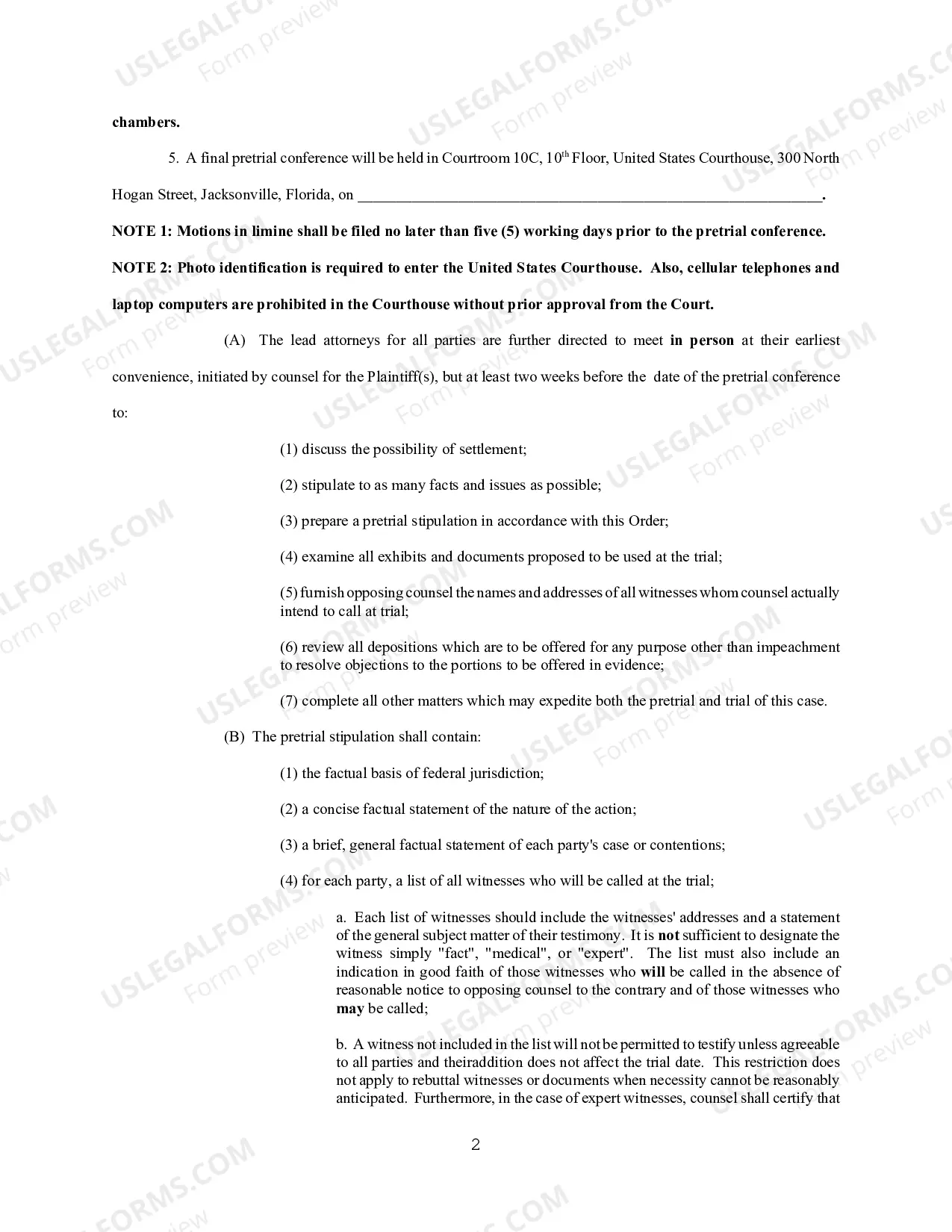 Preview Case Management And Scheduling Order (Judge Schlesinger)