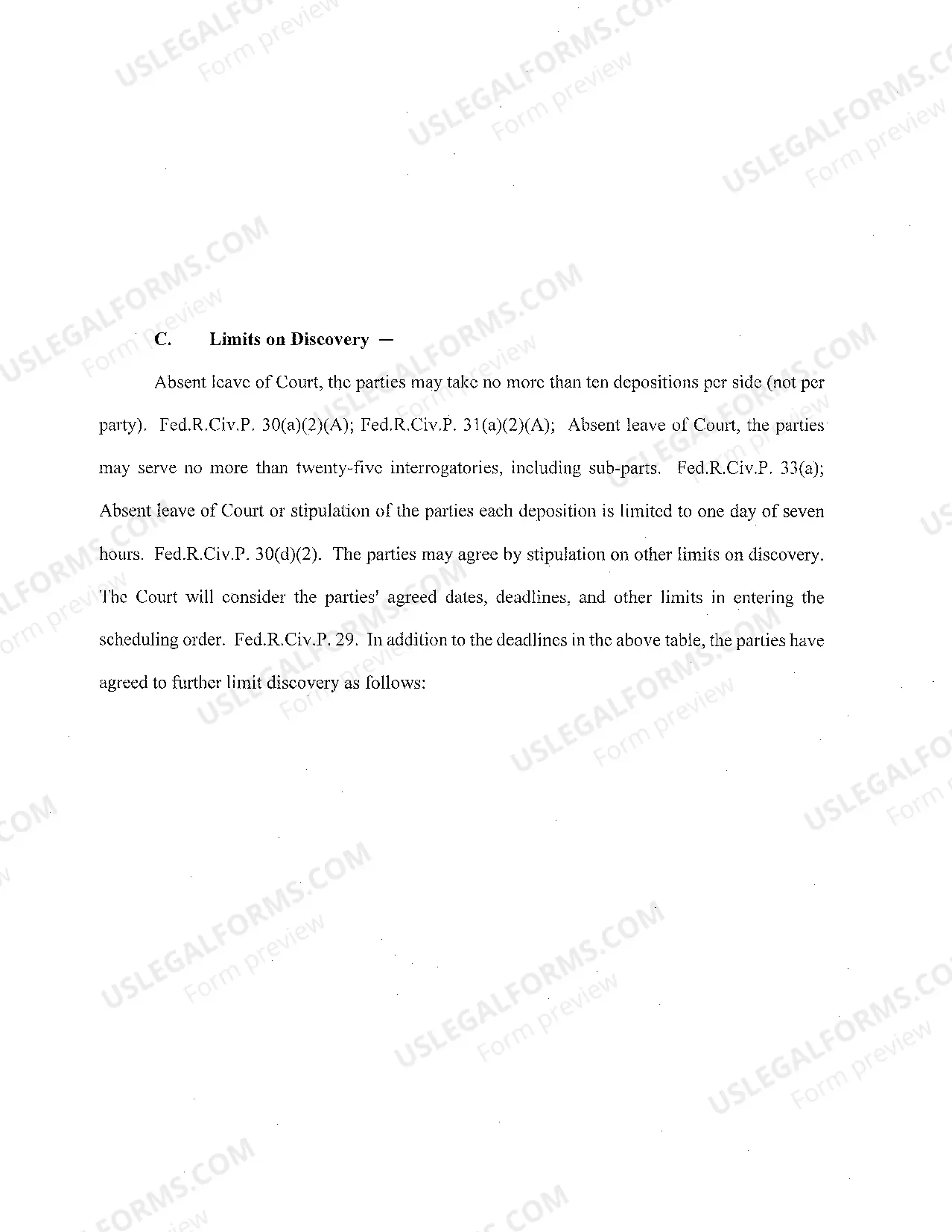 Preview Case Management Report (Judge Kovachevich-Tampa)