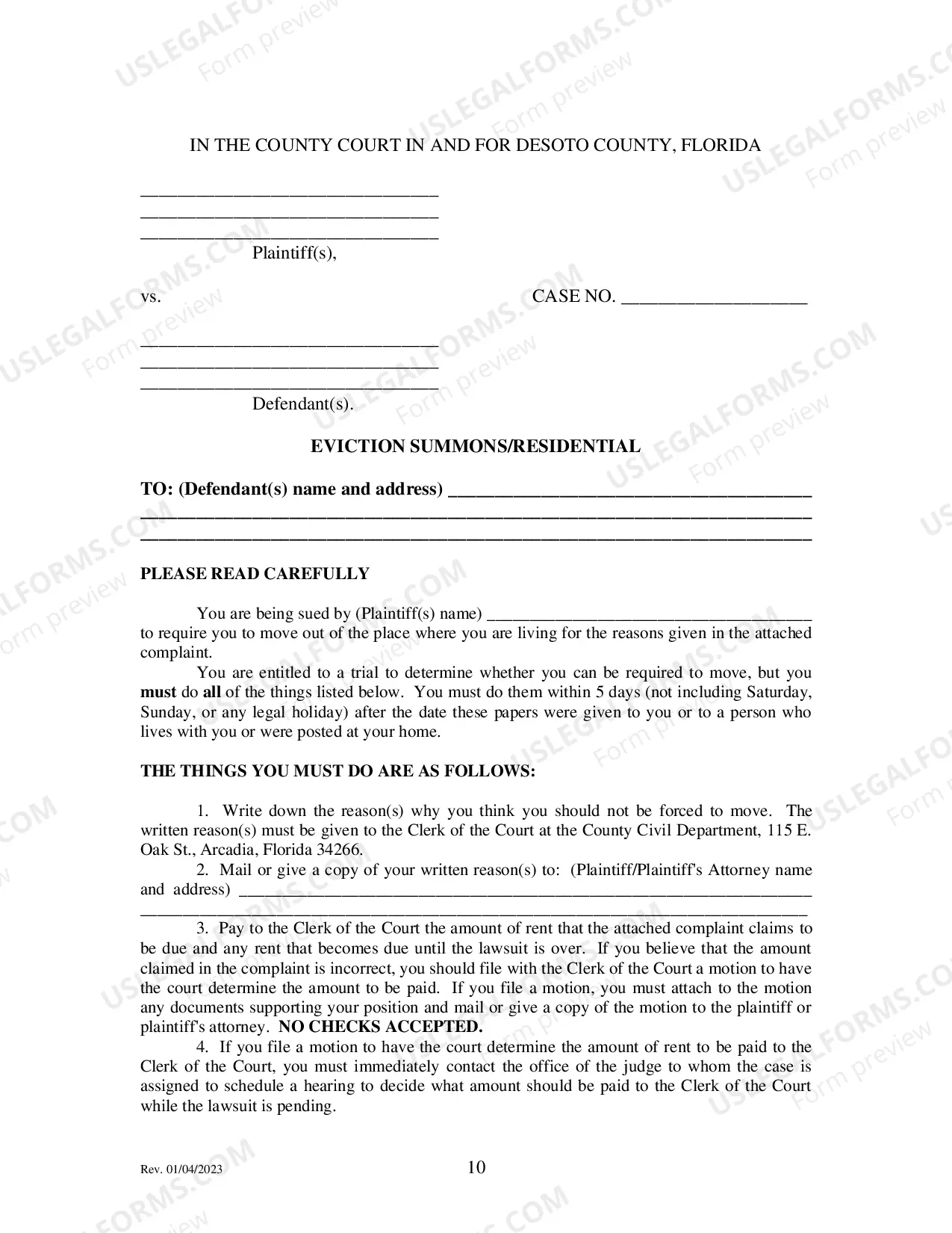 Preview Tenant Eviction Packet (Seven Day Notice with Cure)