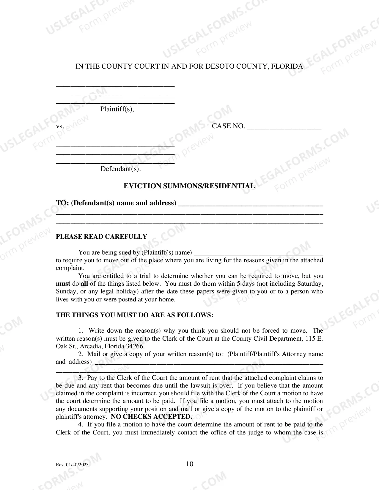 Preview Tenant Eviction Packet (Seven Day Notice without Cure)