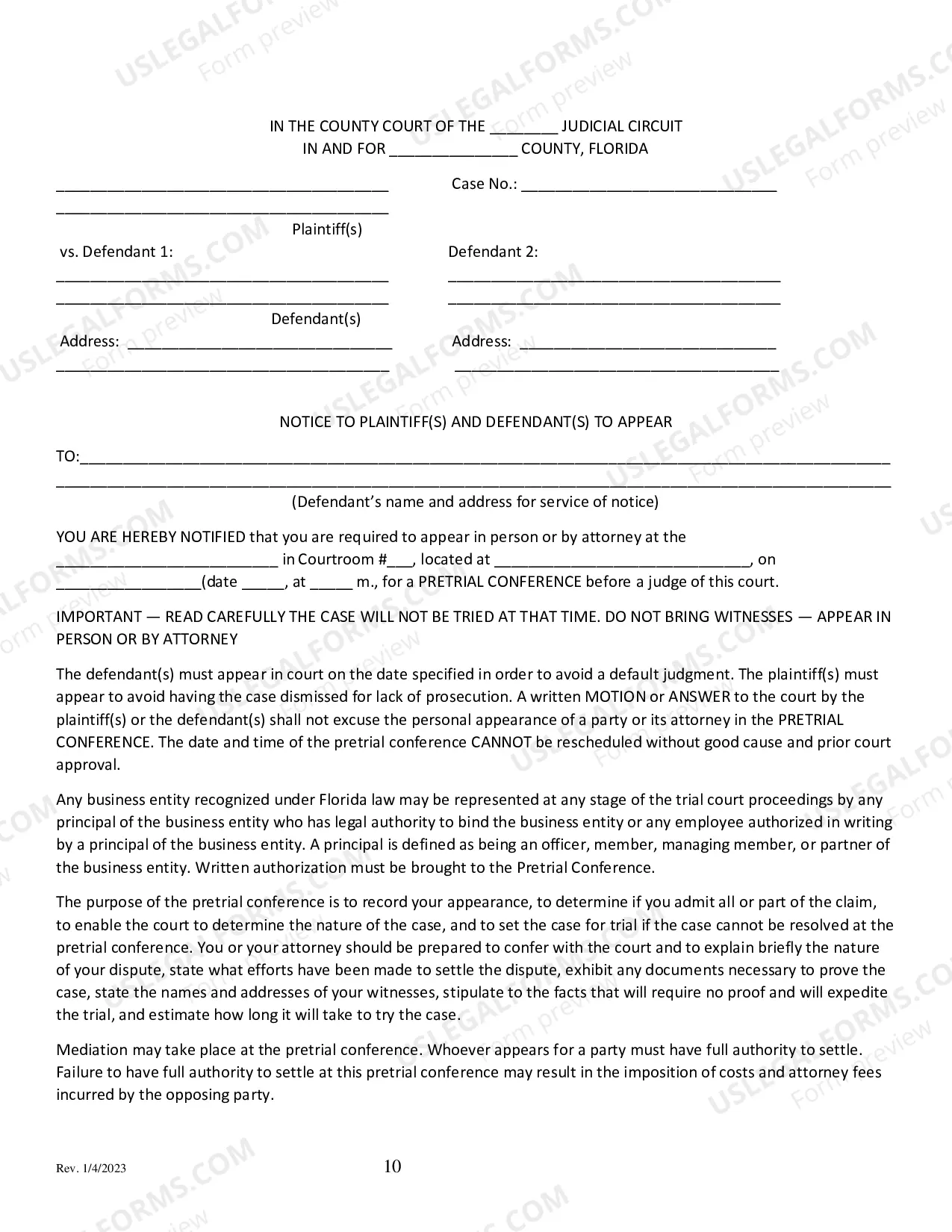Preview Small Claims Court Packet