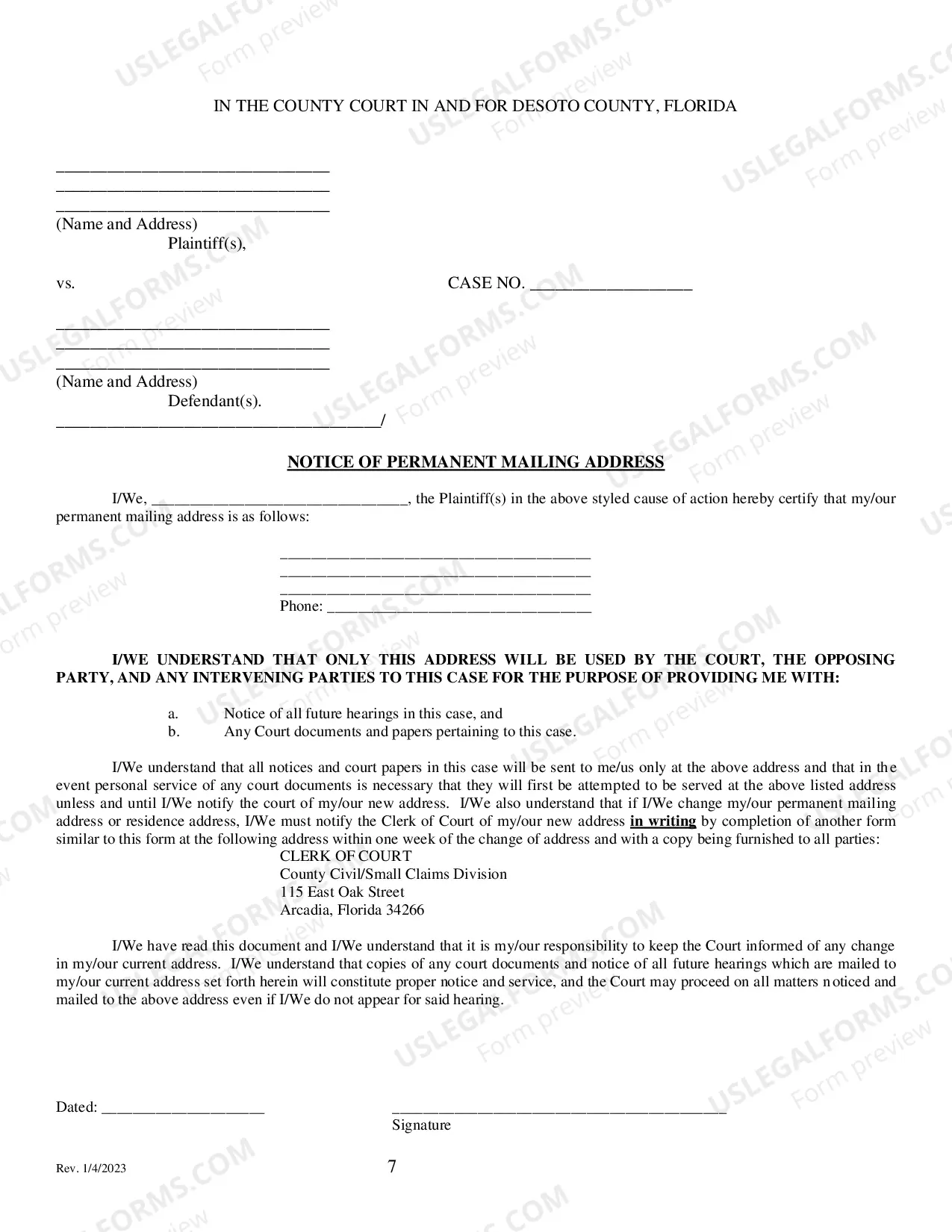 Preview Small Claims Court Packet