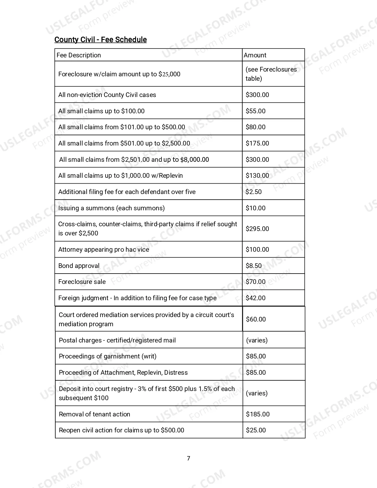 Preview Small Claims Packet