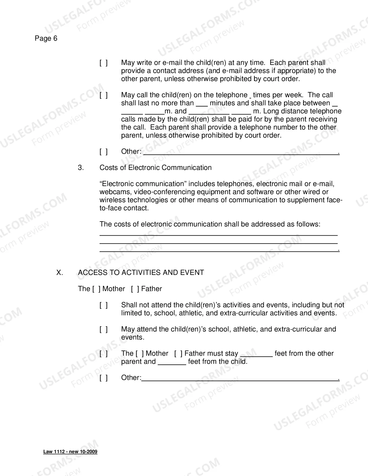 Preview Supervised-Safety-Focused Parenting Plan