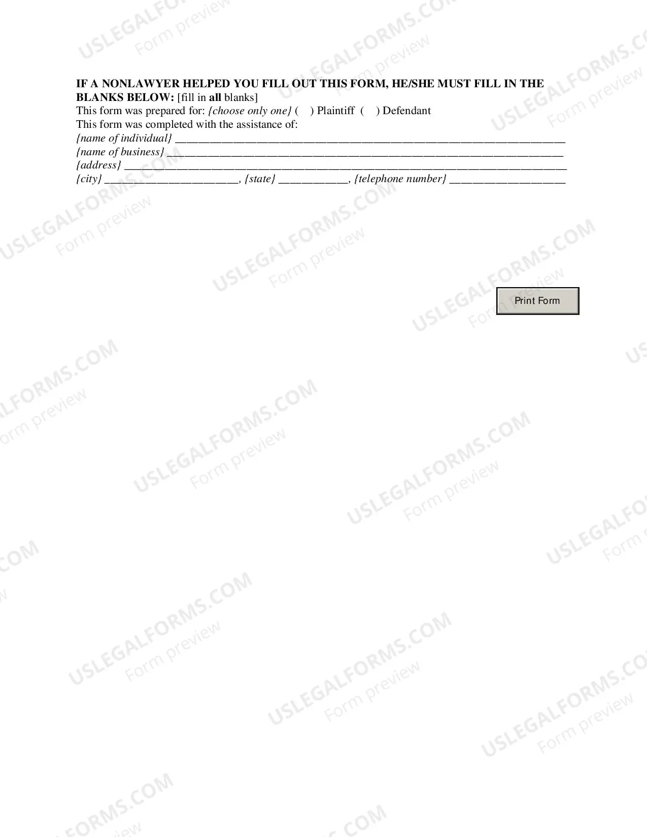 Preview Affidavit of Diligent Search And Inquiry