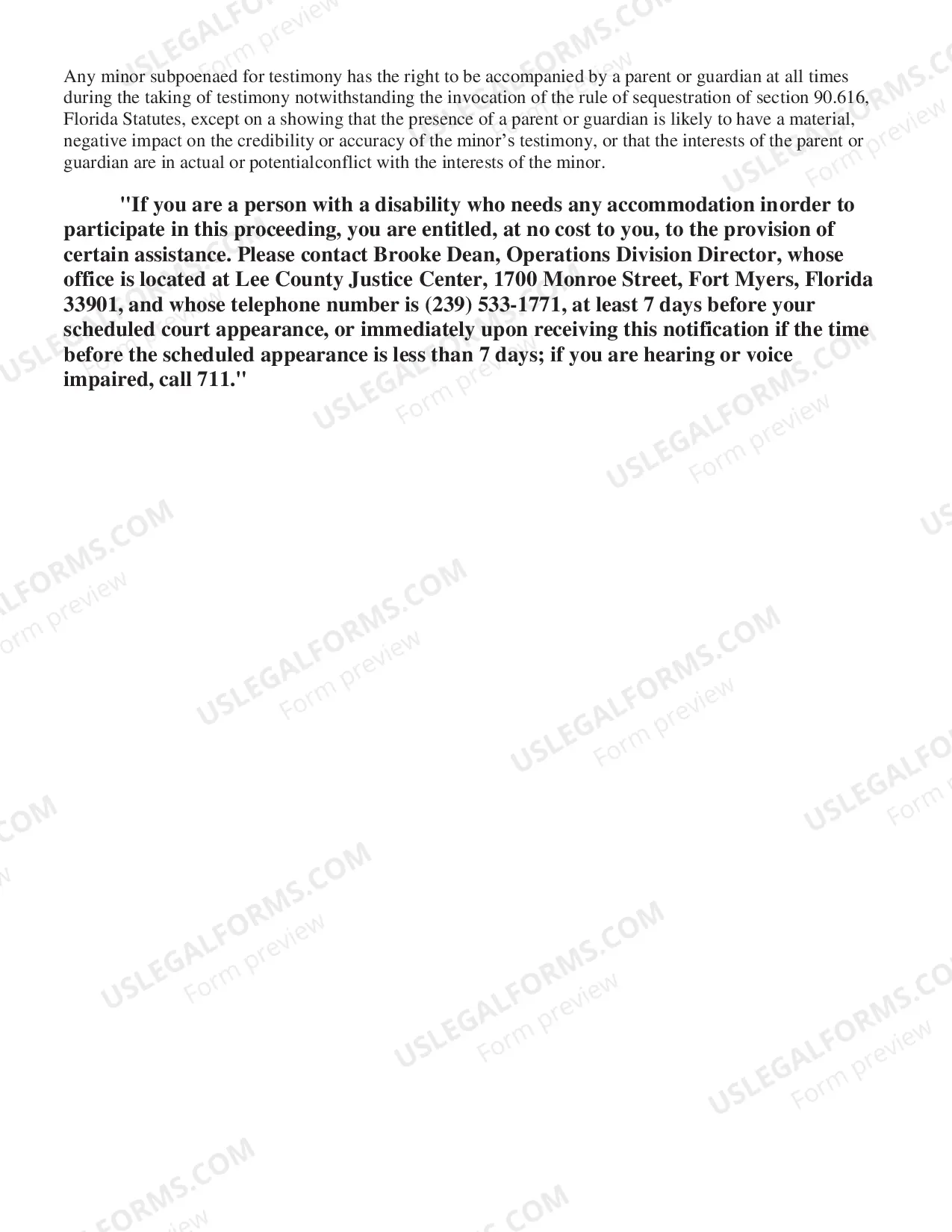 Preview Subpoena Duces Tecum For Deposition