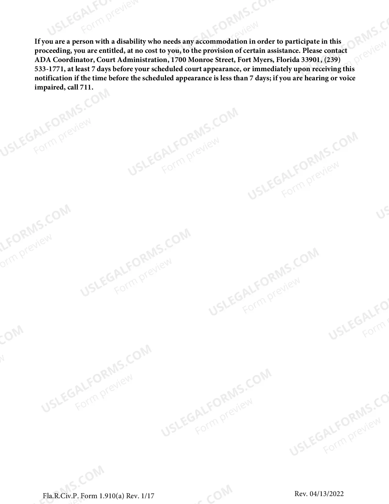 Preview Subpoena For Trial