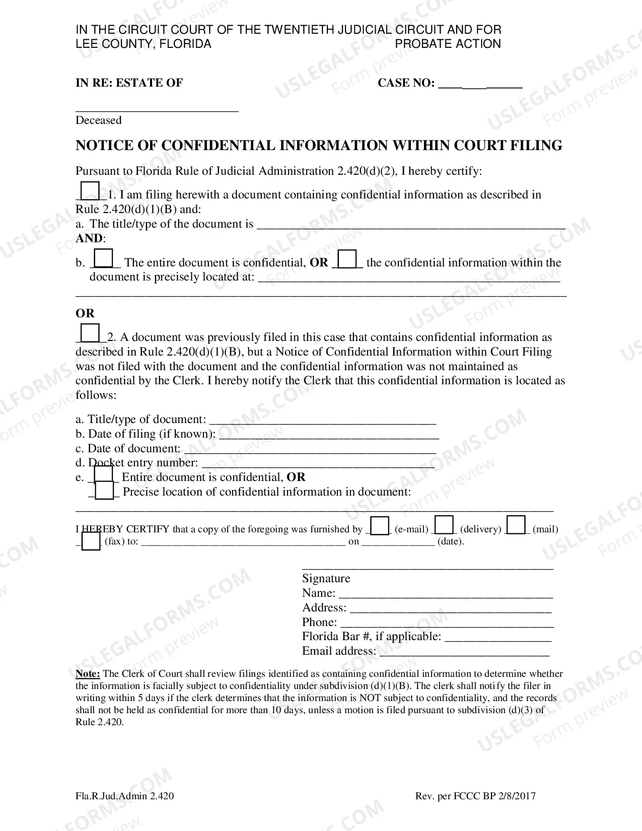 Preview Disposition of Personal Property Without Administration