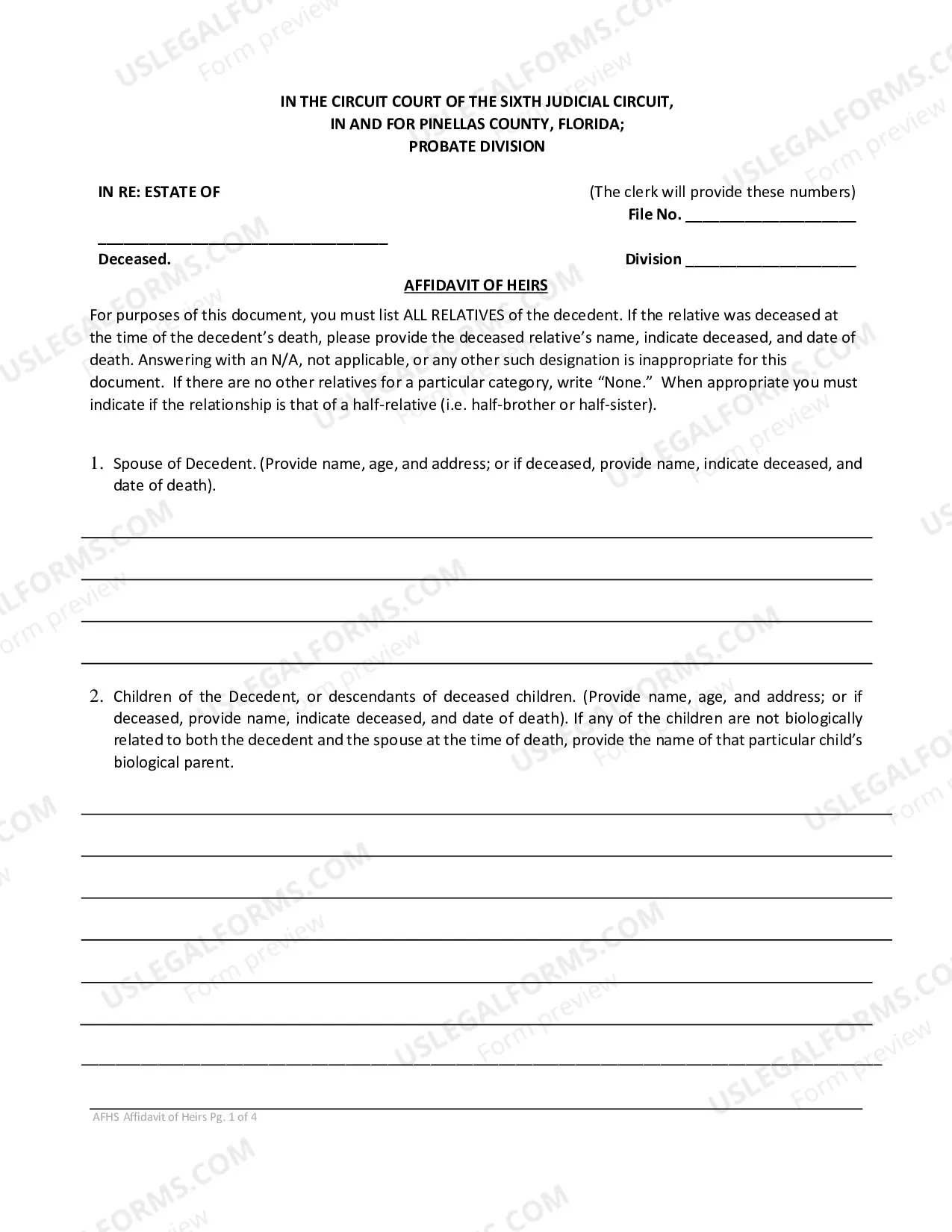 Preview Disposition of Personal Property Without Administration