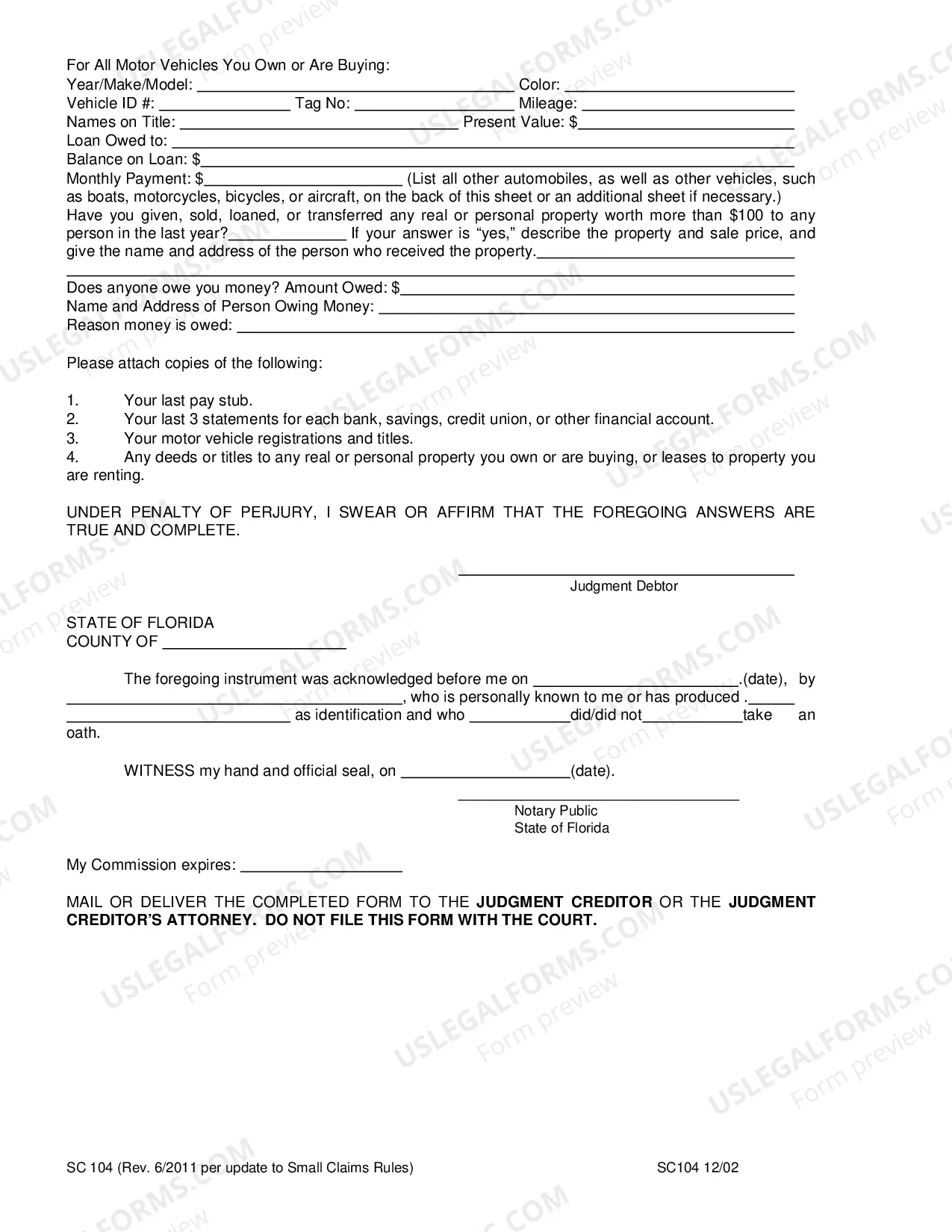 Preview Fact Information Sheet Individual