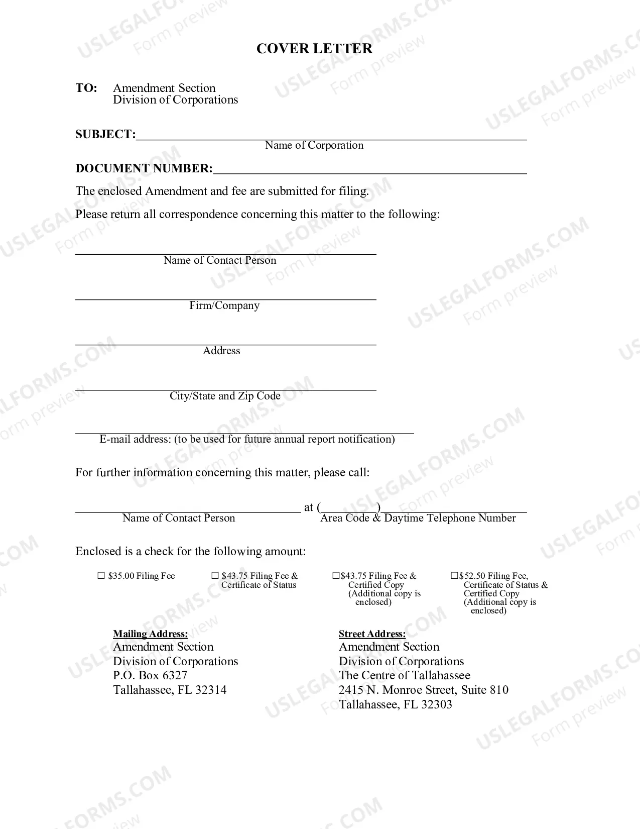 Preview Application By Foreign Corporation For Authorization To File Amendment To Application For Authorization