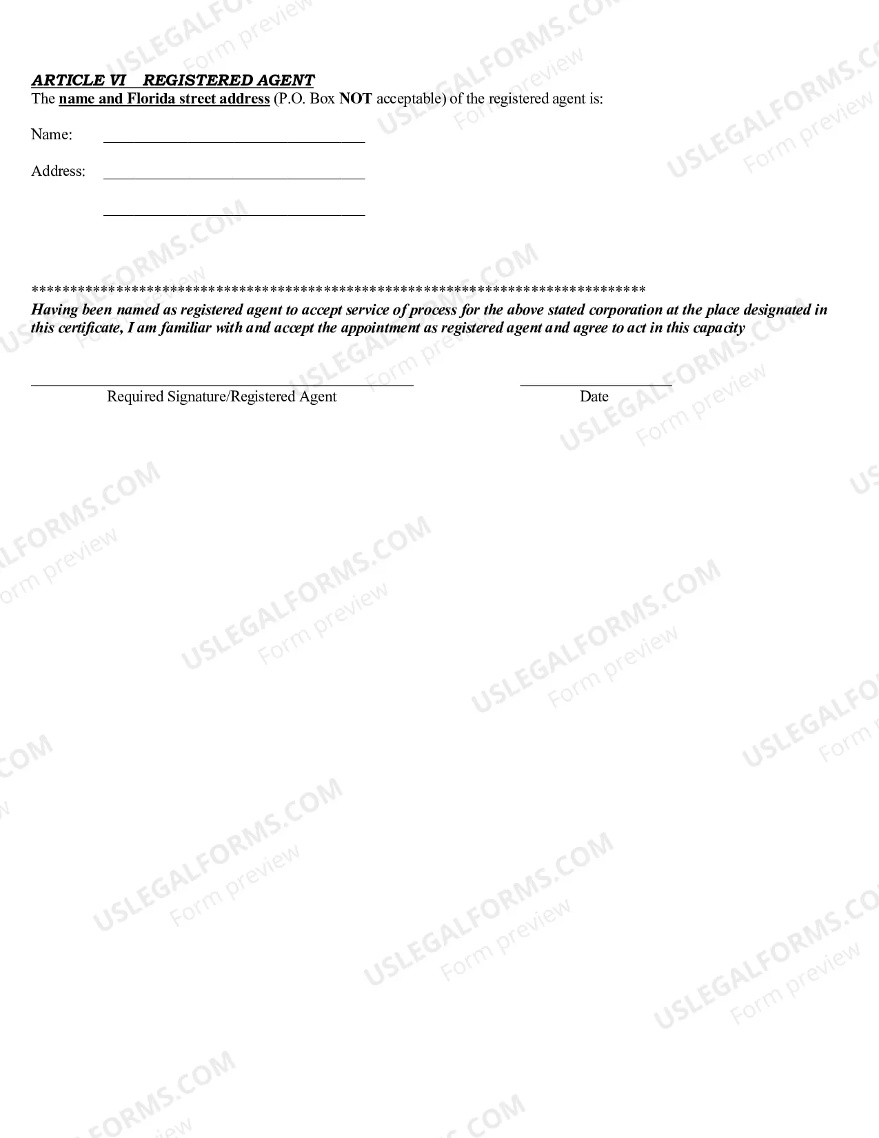 Preview Certificate of Conversion (Other Business Entity Into Florida Profit Corporation