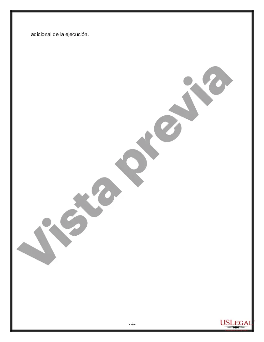 Preview Formulario de última voluntad y testamento legal para una persona casada sin hijos