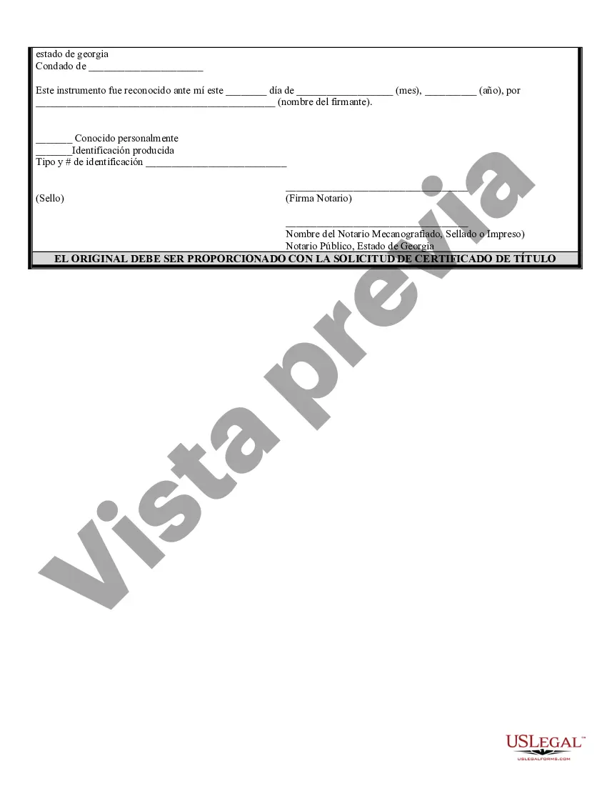 Preview Factura de Venta de Automóvil y Declaración de Odómetro