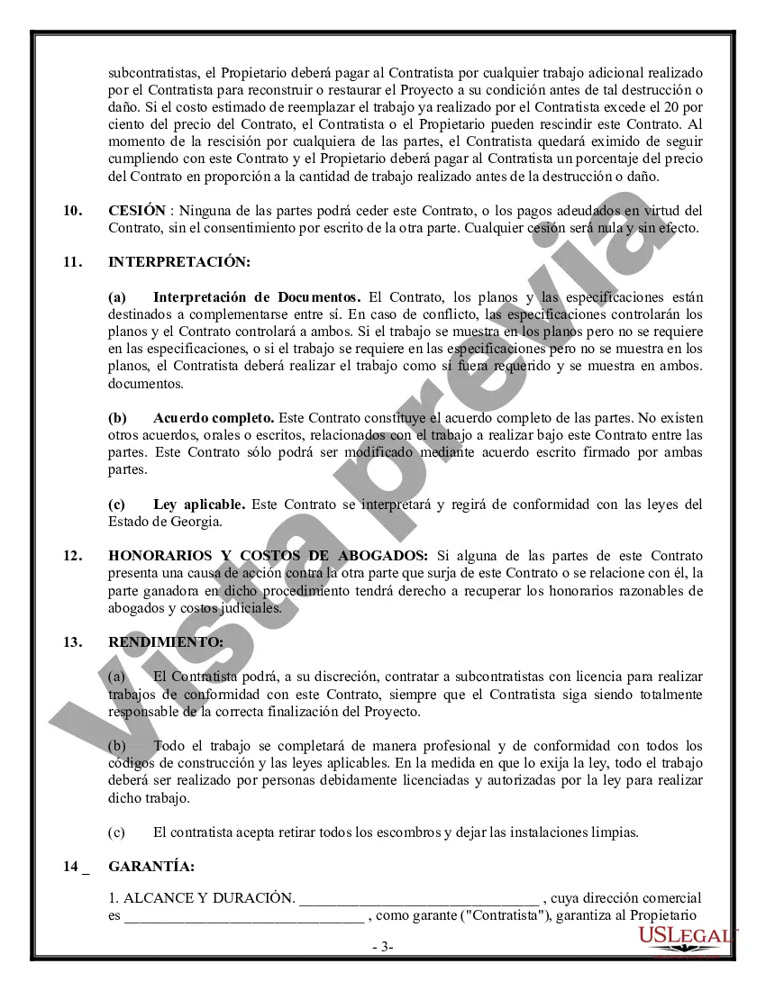 Preview Contrato de carpintero de molduras para contratista