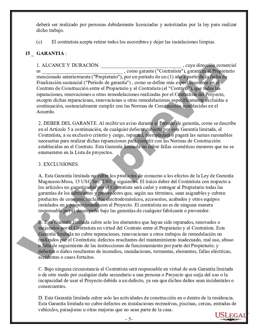 Preview Contrato HVAC para contratista