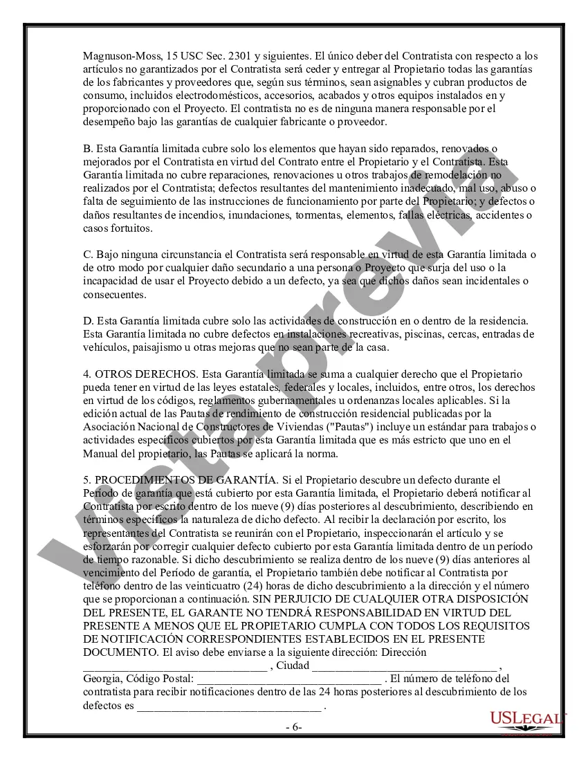 Preview Contrato de paisajismo para contratista