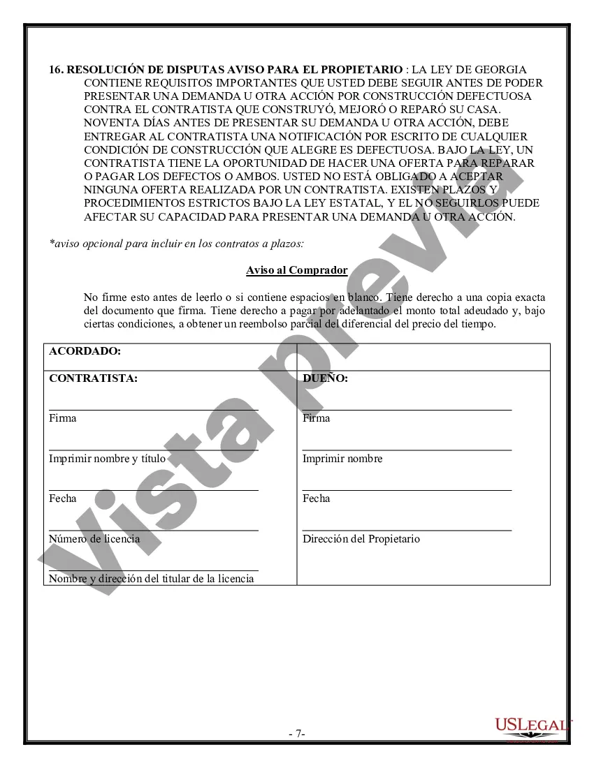 Preview Contrato de paisajismo para contratista